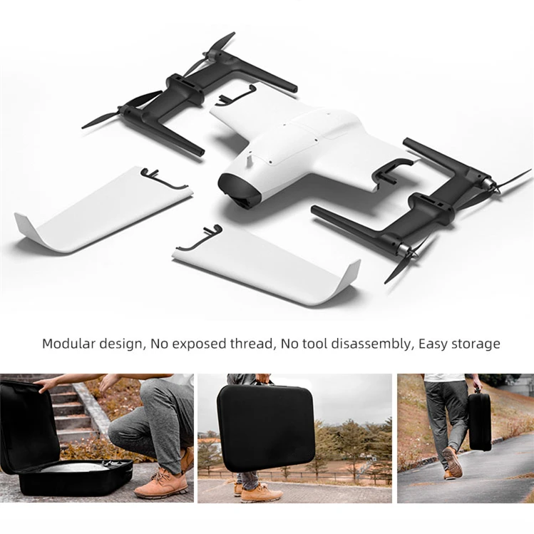  Swan K1 PRO New Technology Fixed Wing No Need Rudder Vertical Take Off Landing Professional Mini Drones 2021 FPV Racing