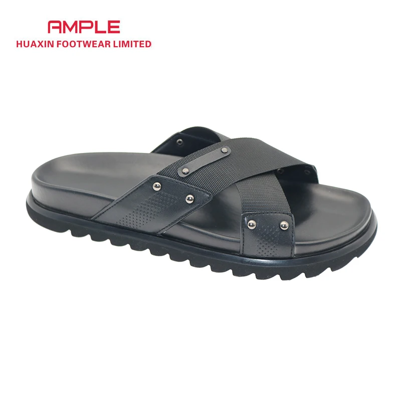 Men genuine leather sandals for summer comfortable men sandals