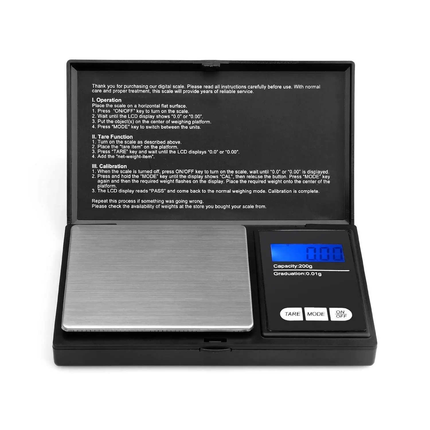 Hot scale Changxie Custom Logo Portable 100- 500 g 0.01g Digital Pocket Scale High quality Digital Diamond Weight Scale