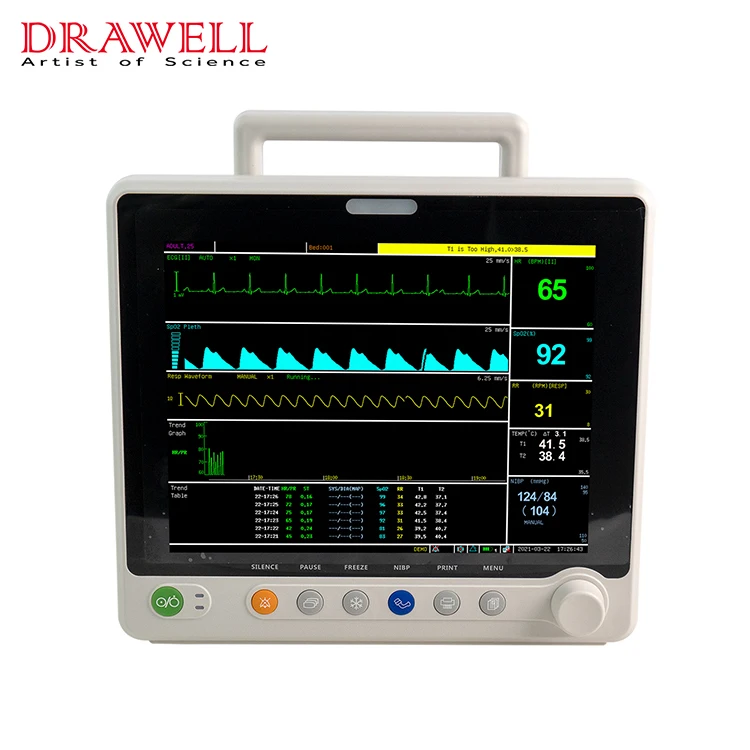 PM6000 New Arrival Monitor Signs Vitals Parameters Medical Monitor