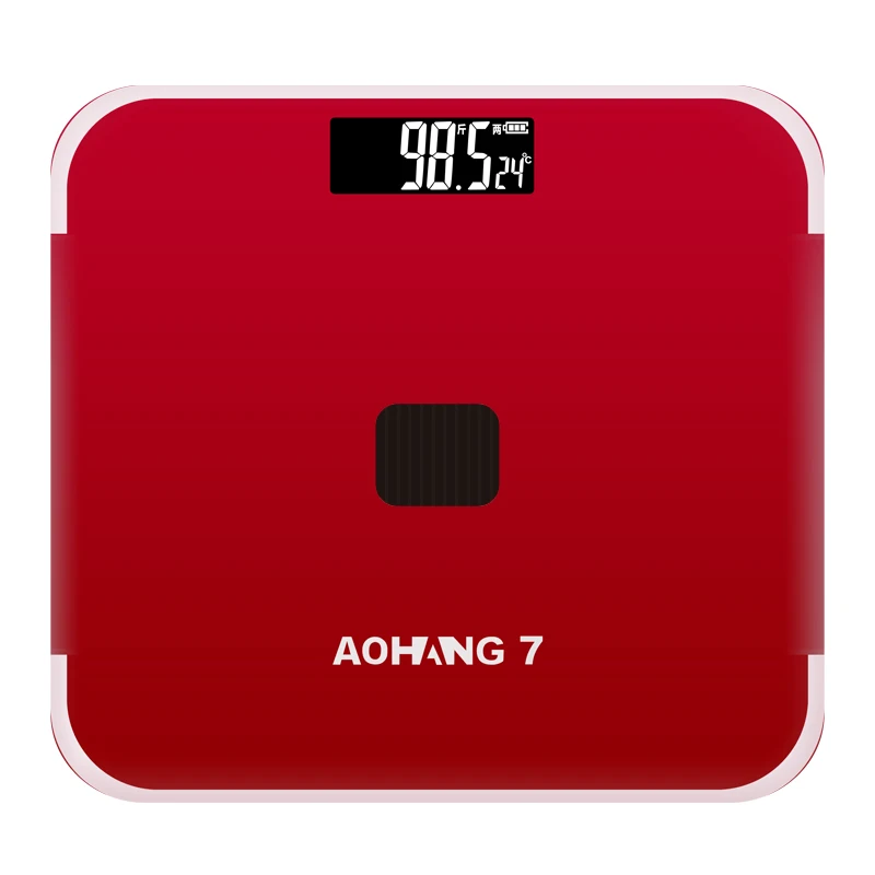 180kg Weight Bathroom Scale Aaa Battery Solar Powered Digital Bathroom Scale