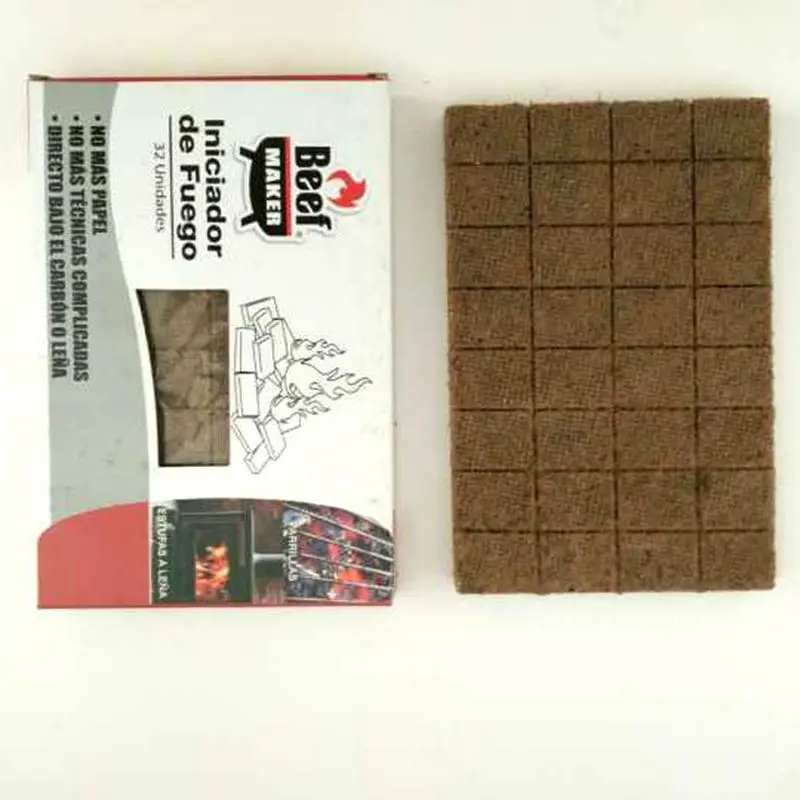 BBQ Charcoal accessories paraffin wood stove smoker fire starter cubes