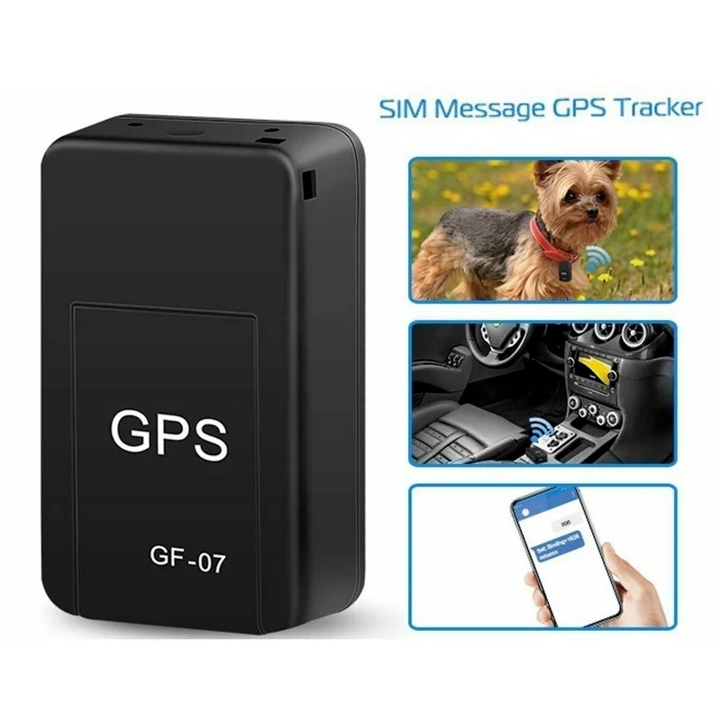 GF07 Mini GPS Tracker New Small Size GPS Long Battery GPS Tracking Device Personal Kids Smart Pet Tracker