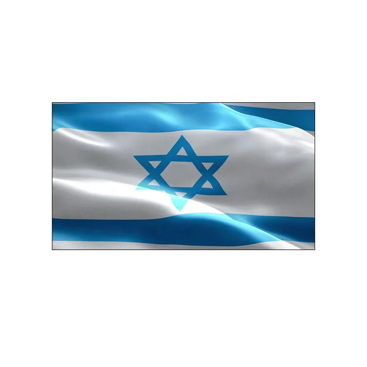 Polyester Custom Flag National 90*150cm Banner High Quality  Country Flags Israel