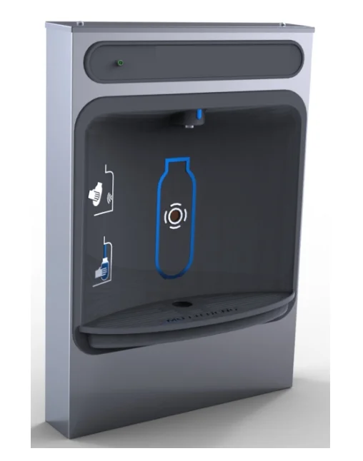 Filtered In-Wall Recessed Bottle Filling Station  Freestanding Water Dispenser