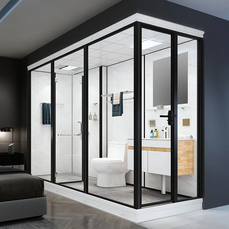 Hot Sale Prefab Modular Bathroom Bathroom Pod All In One Bathroom Units
