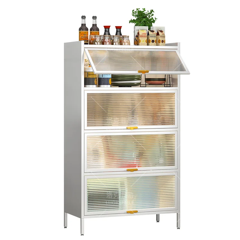 display steel metal furniture modern storage and living room cabinets kitchen cupboard