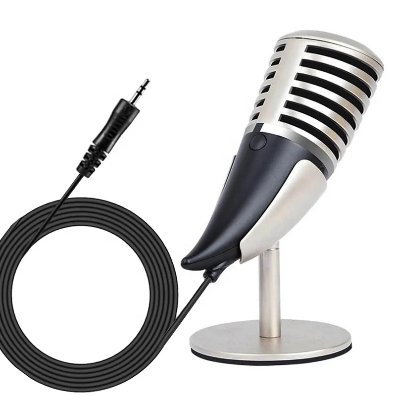SF-700 Horn Microphone Microfono Bocina 3.5mm Microphone