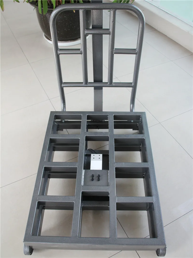 60*80cm 4 wheels fence 500kg heavy duty electronic platform weigh scale price
