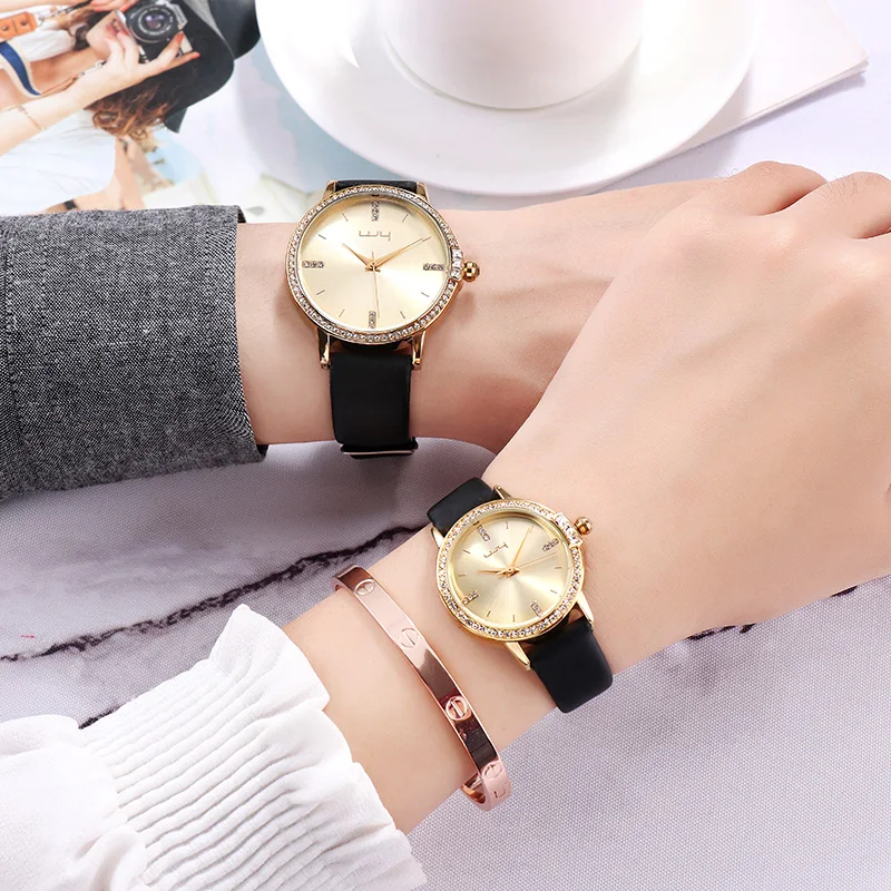 Hot sale fashion MK Women ladies stainless steel waterproof Luxury Wrist Watch famous brand ladies fashion watches gifts
