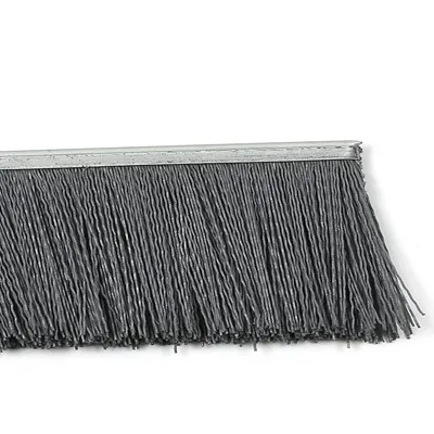 Multi-purpose Customized Plastic Base Strip Brush for Movable Doors and Windows Uses