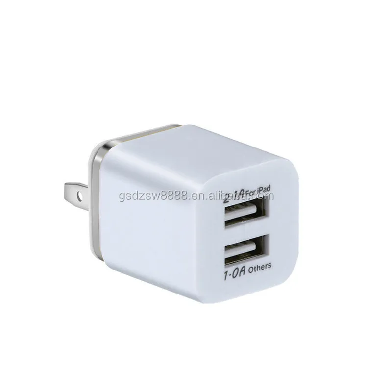  Домашние дорожные настенные зарядные устройства 2 1 А + а с двумя Usb-портами США ЕС переменный ток адаптер питания для iphone 7 8 x Samsung планшетов ПК