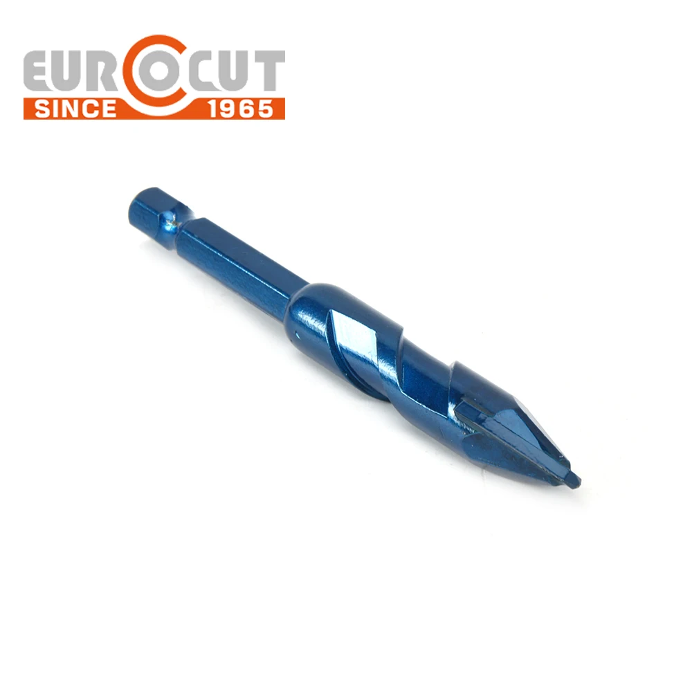 EUROCUT Multifunctional Eccentric Drill Bit Can Cut Wood Ceramic Tiles Glass Dry Drill Alloy Triangle Drill