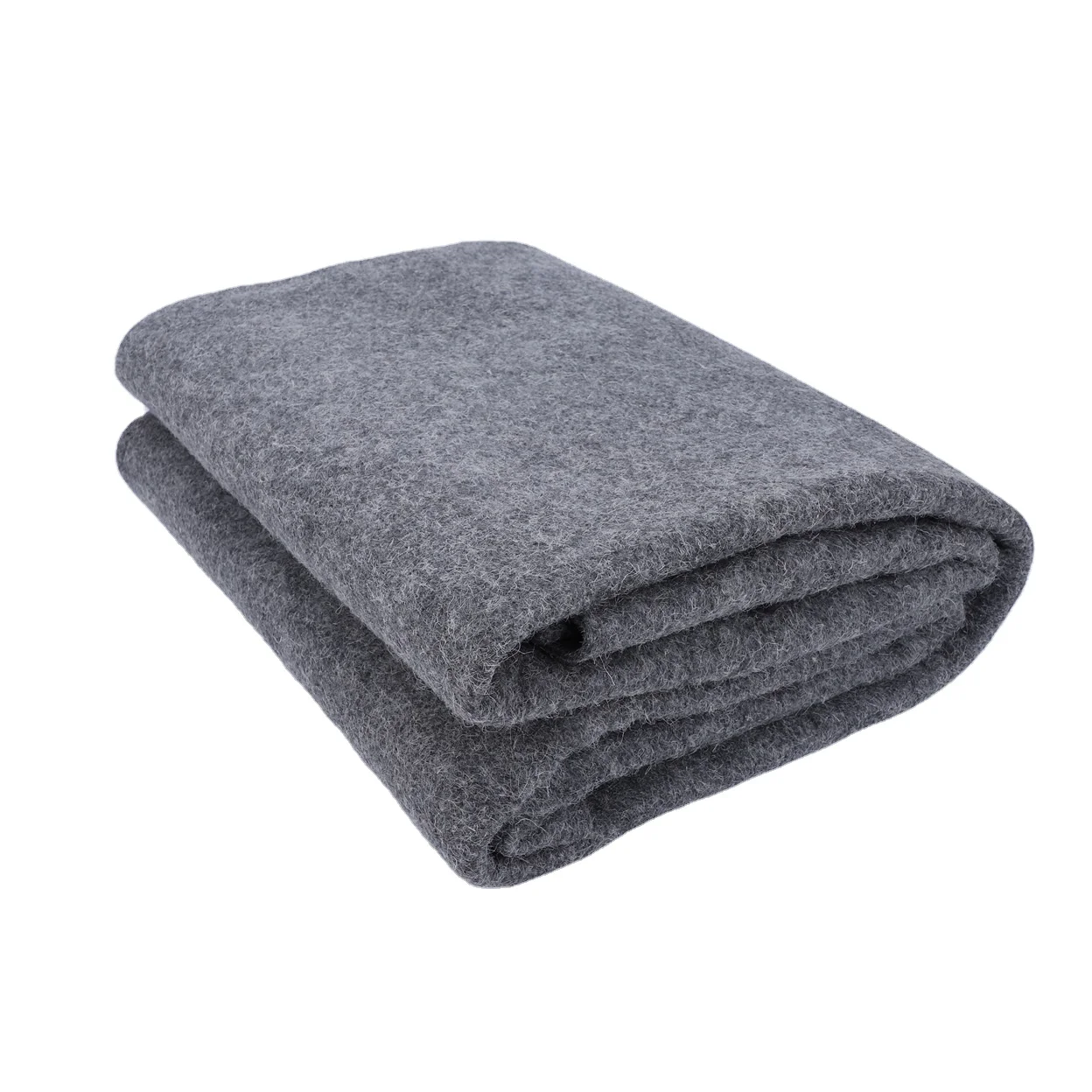 Custom Sizes Emergency Wool Blanket Polyester Blanket Foreign Aid Disaster Relief Moisture-Proof Cold-Proof Warm Blanket