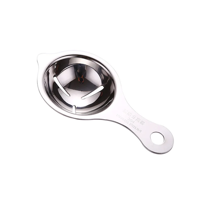 Kitchen Accessories Egg White Separator 304 Stainless Steel Eggs Yolk Filter Gadgets Egg Spoon Divider