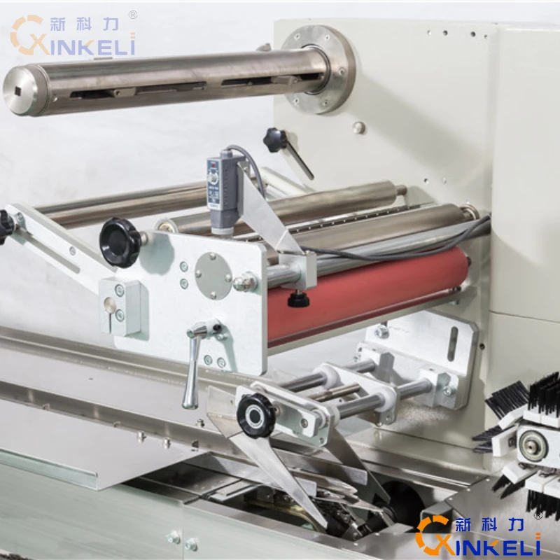 Auto filling Stacked biscuit high speed cookie packaging equipment