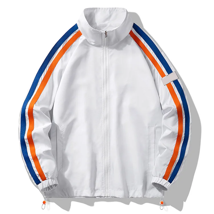 Wholesale Blank New Fashion Men Autumn Winter Longs Sleeve Coat Baseball Jacket With Zipper