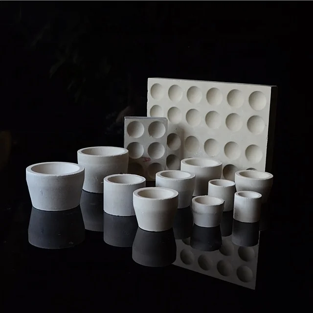 Магнезитовый refractory crucible for melting