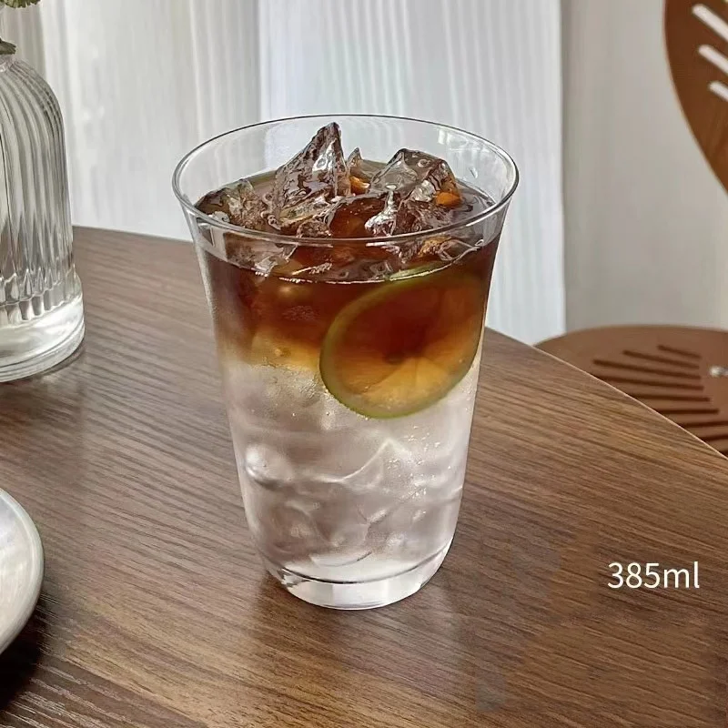 Заводская Самая продаваемая стеклянная чашка для воды с высоким содержанием боросиликатного чая питья домашнего