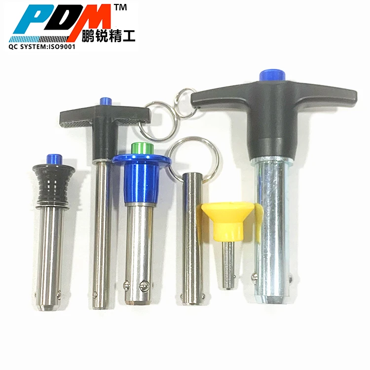 Carbon Steel Push Pins With Rope
