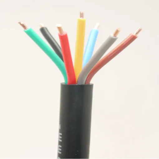 China manufacturer supply PVC insulated Control Cable copper wire braid shield control cable