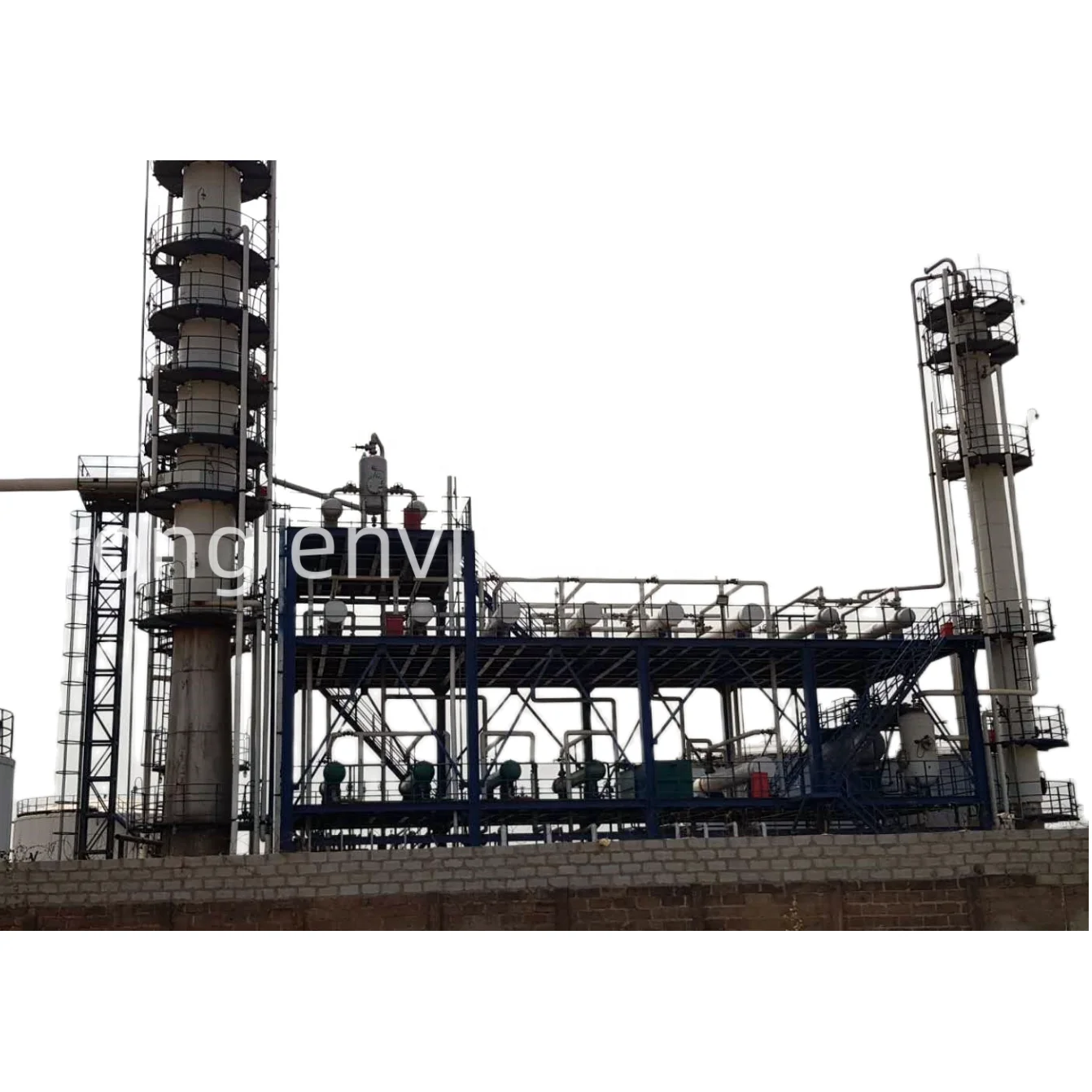 catalytic cracking waste oil refinery diesel base oil machine waste engine motor oil distillation plant