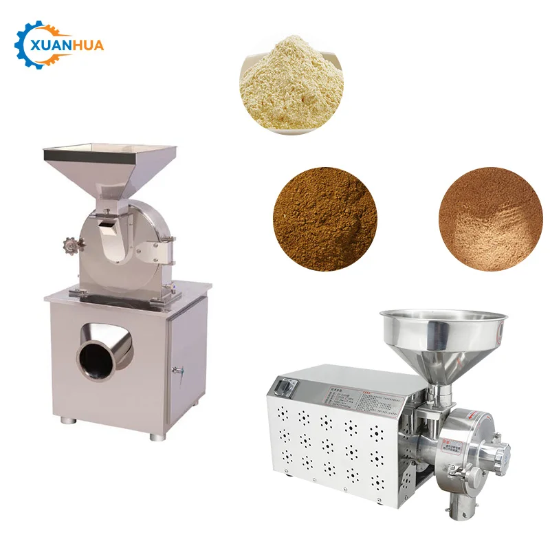 hot sale wheat flour maize meal grain milling machine cocoa grinder cassava grinding mill machine