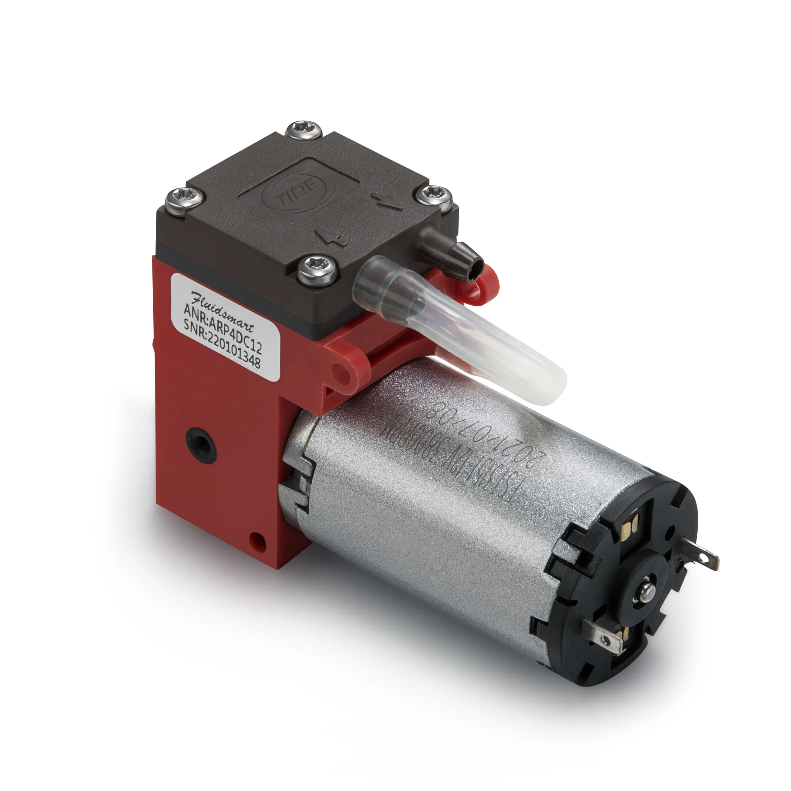 Slient 12V 24V brush mico mini dc vacuum piston air pump for gas monitoring beauty machine dental equipment
