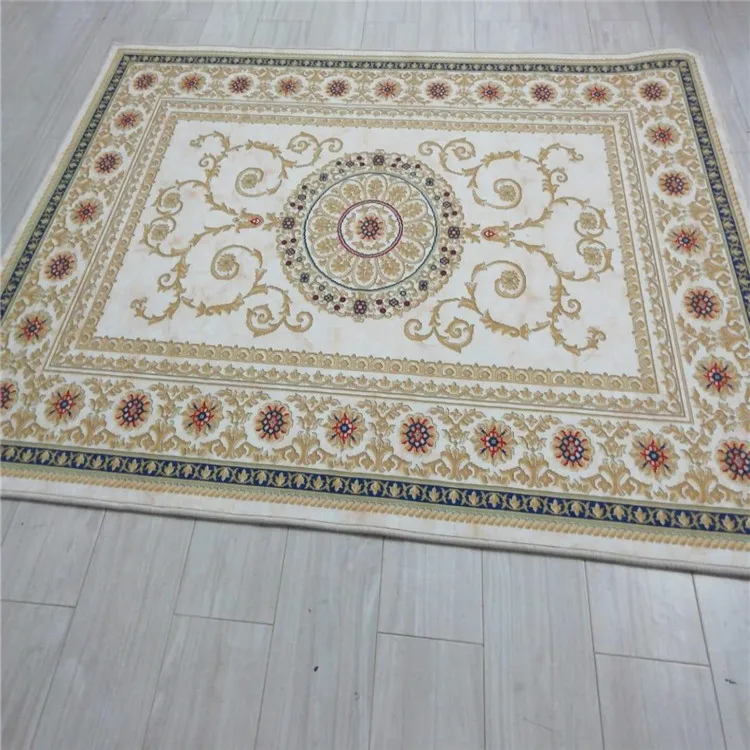 100% polyester chenille  Machine made Printed persian carpet  prices