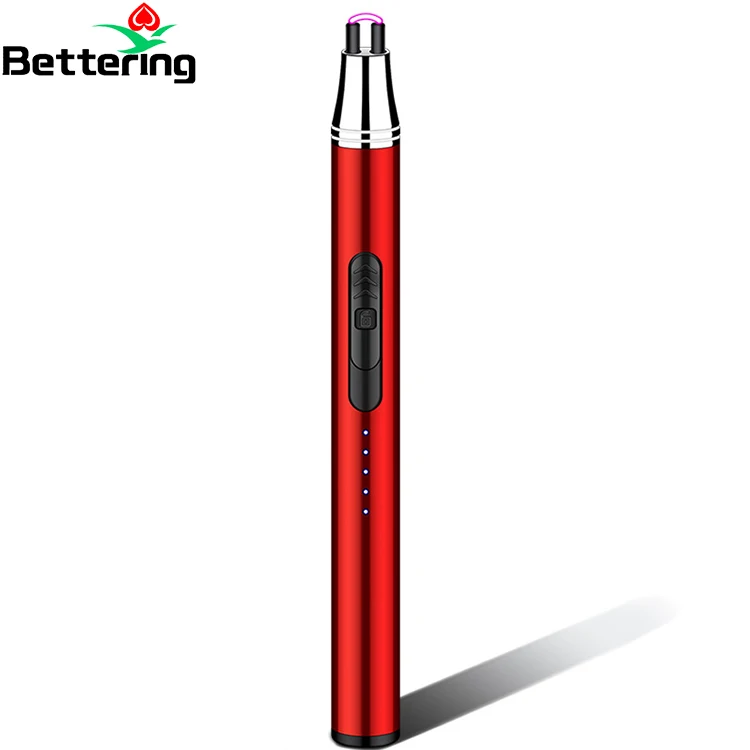 small kitchen bbq tools accessories long stick mini usb rechargeable electronic gas stove fire candle torch lighter custom logo