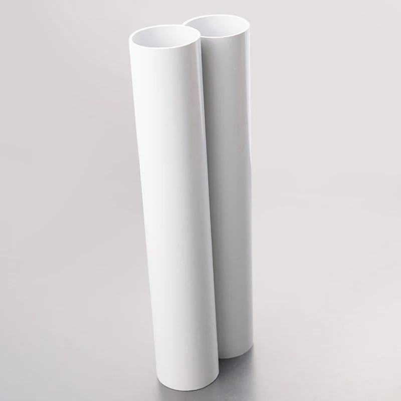 High quality water pipes of various specifications can be customized black pvc pipe fittings price list
