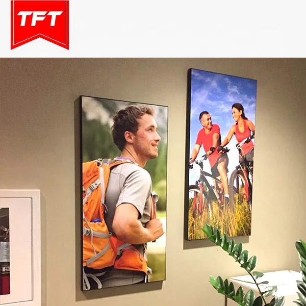 Индивидуальный дизайн, безрамный настенный светодиодный светильник с подсветкой для украшения офиса