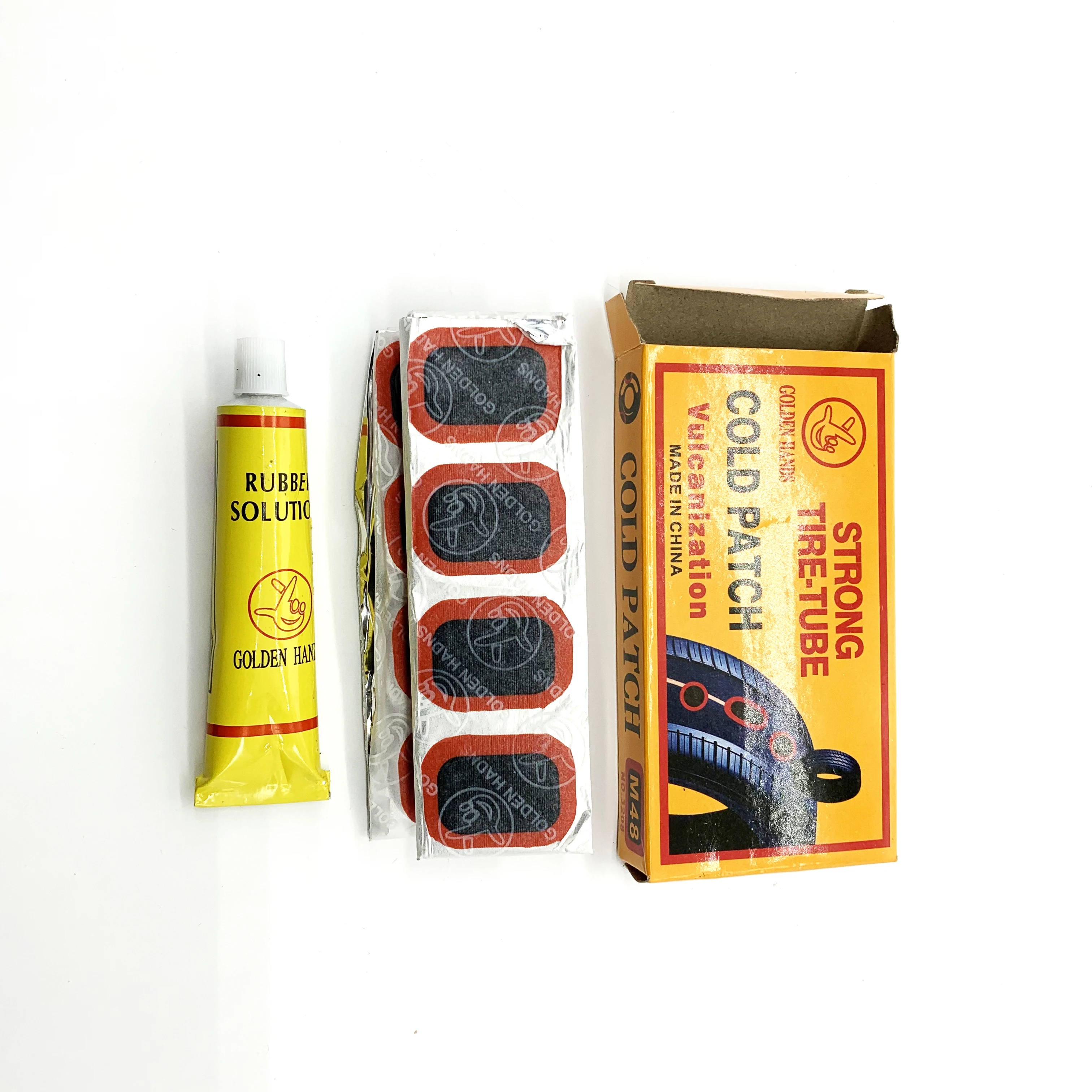 Custom Car Tire Repair Tools Kit Auto Tyre Puncture Repair Tool Kit Black Red White Metal Box Rubber Plastic Color Hand