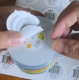 Custom Multilayer Booklet Label Printing Double Layer Folding Label Stickers Peel Off Multilayer Barcode Label No Reviews Yet