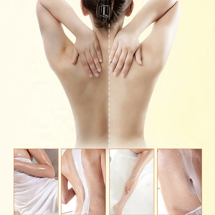 Частная этикетка гипоаллергенный органический натуральный отбеливающий молочный масло семян Ши гель для душа мытья тела