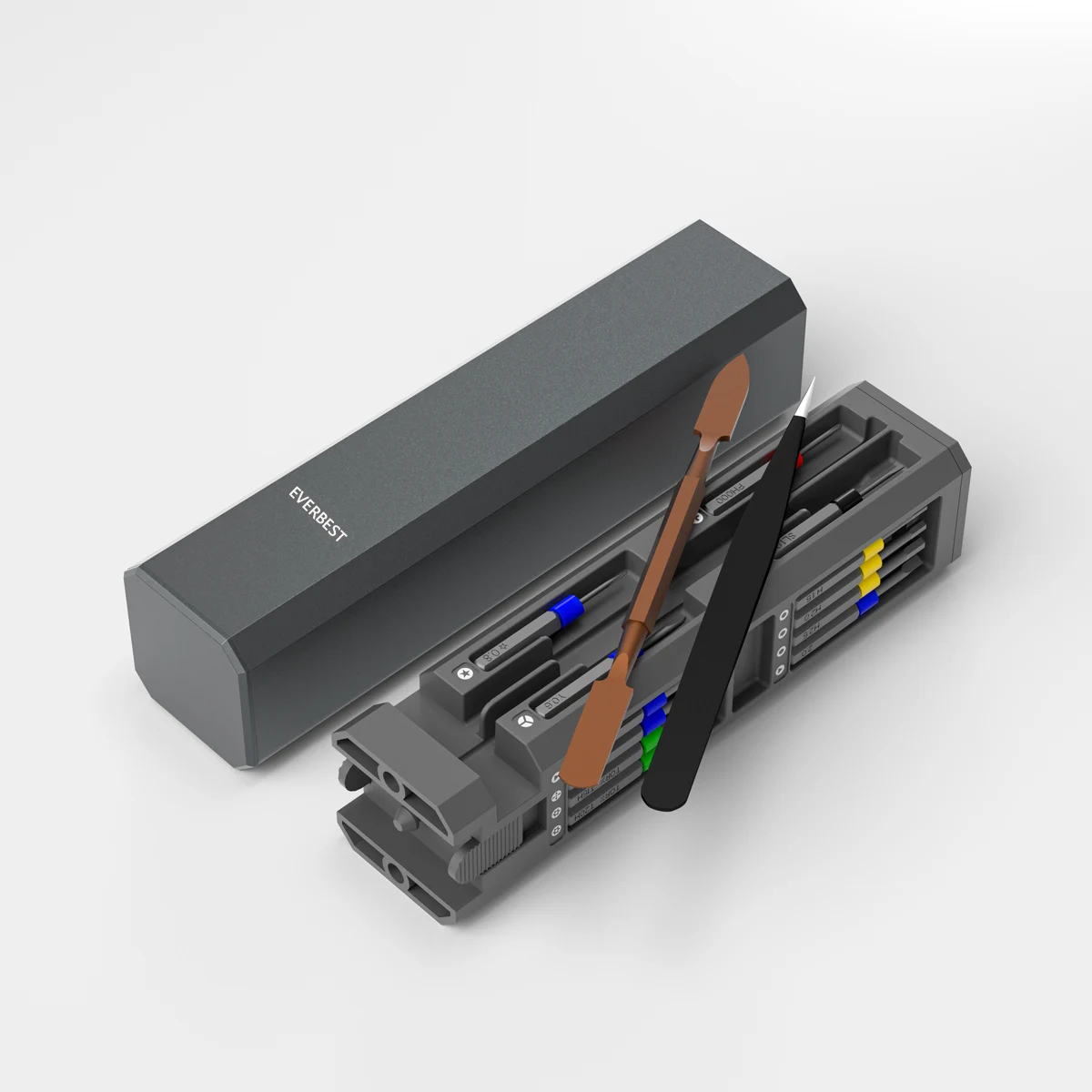 Набор многофункциональных отверток 0136-3, Набор прецизионных отверток 30 в 1 с открытым плоским наконечником и магнитным прессом