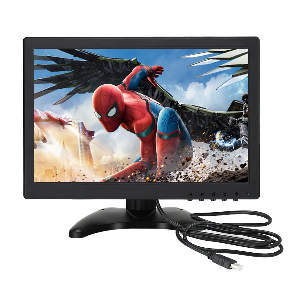 Manufacturer 10.1-inch 12-inch Industrial Capacitive Touch Monitor Standard with Speakers Resolution 1280*800 Industrial Monitor