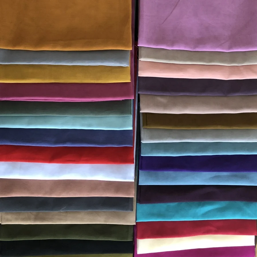 wholesale factory voile dyed fabric for hijab head scarf for muslim people