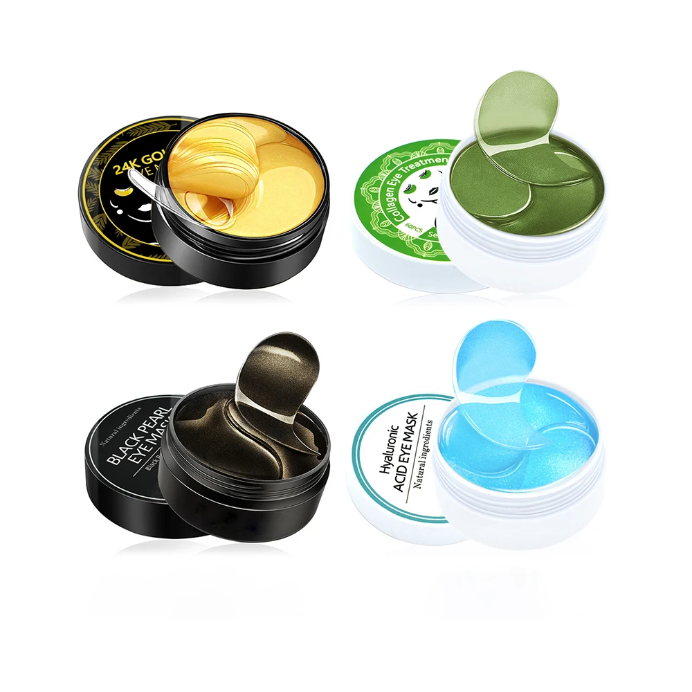 Factory Direct Sales Seaweed Collagen Gel Sleep Organic Moisturizer Micro Needle Eye Patch