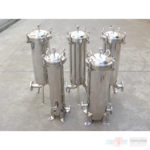Quickly Flange Cartridges filter housing Filter bag housings with SS304 SS316