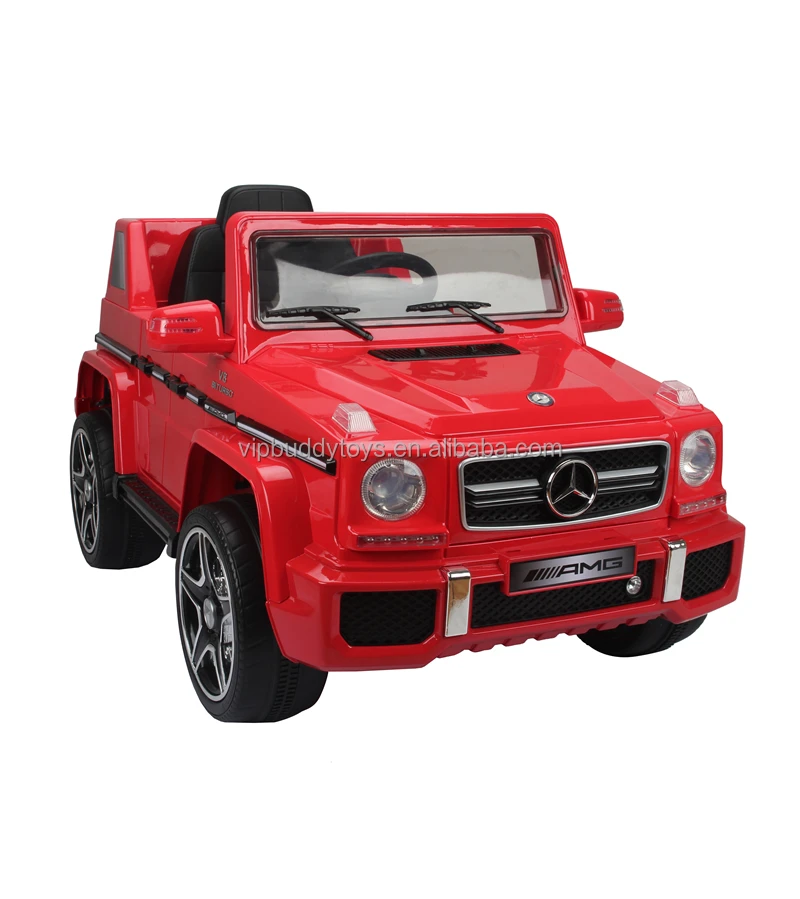 Licensed Mercedes Benz G63 Plastic RC Toy 12V Battery Electric Children Ride on Car