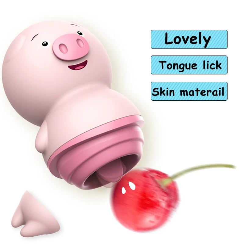 Pig Tongue Lick Women Vibrator Clitoris Vagina Massage Sex Toys For Woman Female Masturbator Mini Vibrators Anal Shop