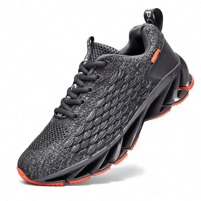 SANMAO Sprint Casual Sneaker Knit China Top Brand for Running Athletic Men Unique No Logo 1 Pair Man Fashion Sport Running Shoe