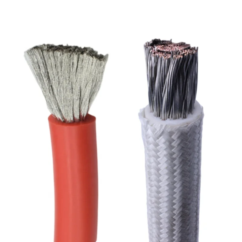 High temperature 95mm2 SIAF/GL Silicone cable for electric motor Silicone insulated Glass fiber braided wire Electric Cables