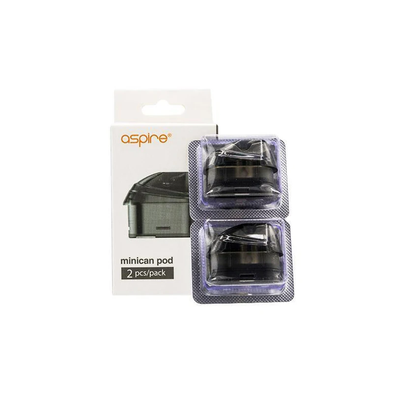Wholesale Original Vaping Accessories Replacement Mesh Coil 2ml Refillable Electronic Vape Pod for Aspire Minican