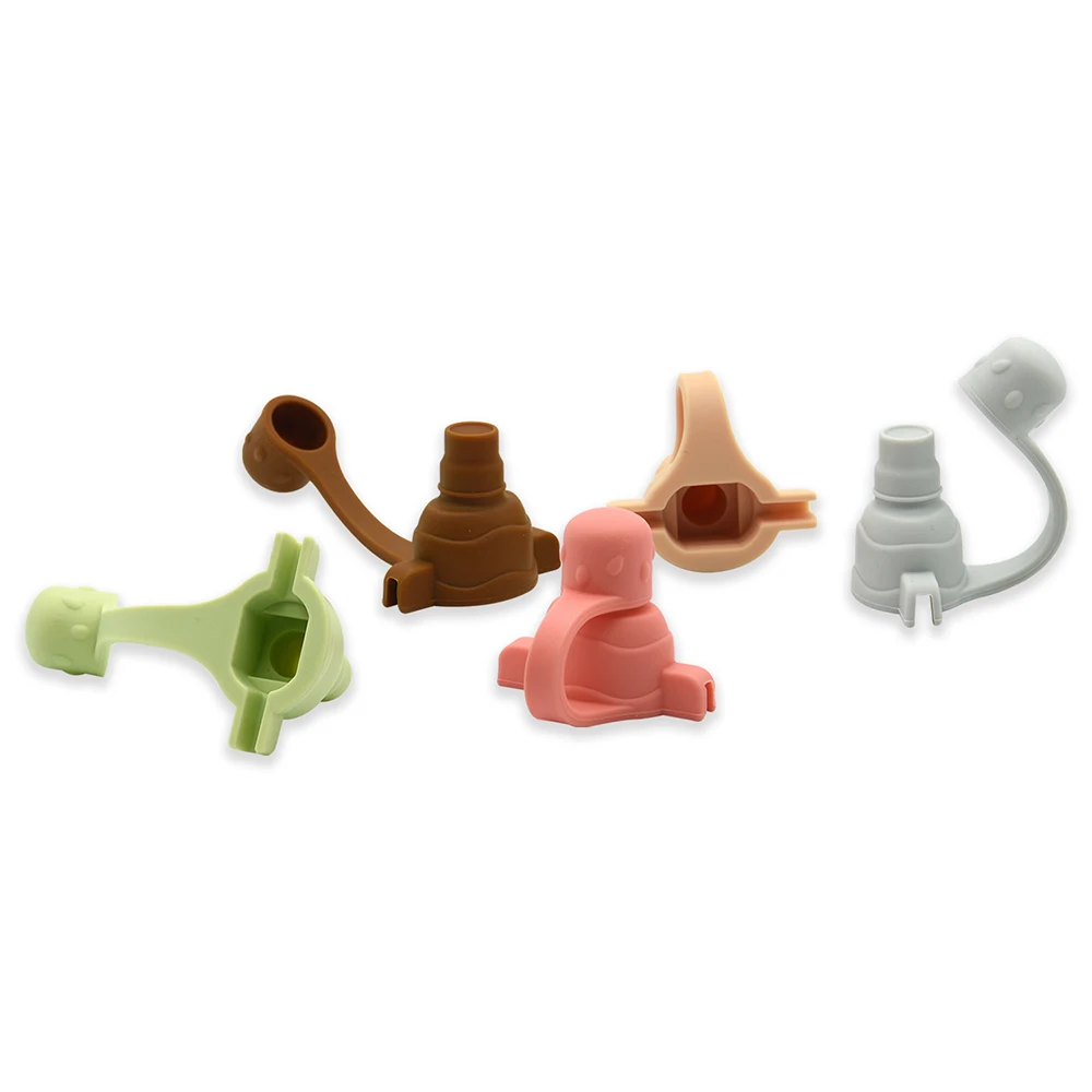 Силиконовый мешочек Yummy Сжимаемый носик Мягкий пищевой для выпечки многоразовый закусок детского питания верхний адаптер