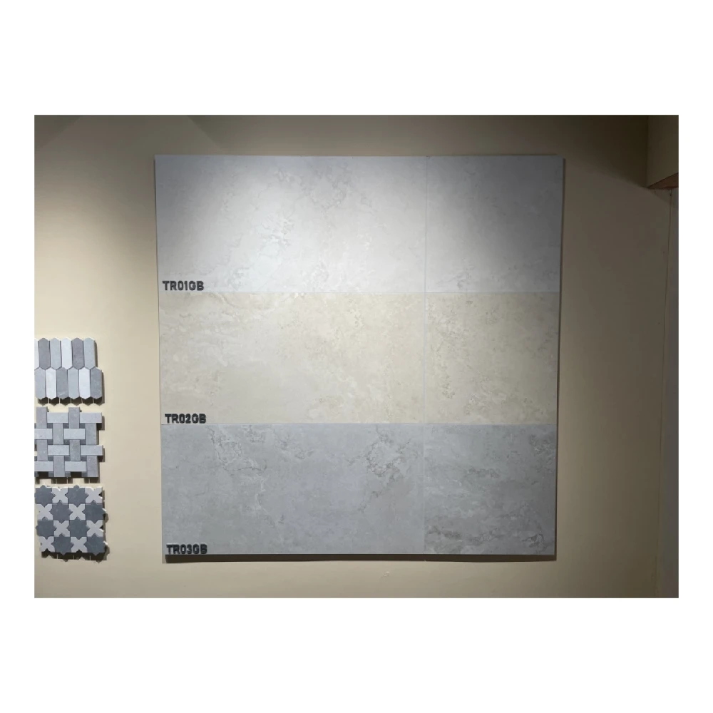 Porcelain Tranvertine stone ceramic floor tiles
