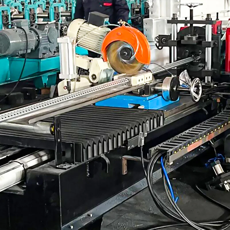 Full Automatic Silo Sidewall Vineyard Post Greenhouse Slot Metal Sheet Ag Panel Roll Forming Machine