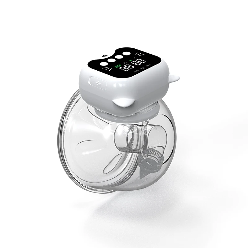 Wholesale Price Custom Portable Breast pump OEM Milk Collector Hands Free Intelligent Electric Bra Wearable Breast Pump