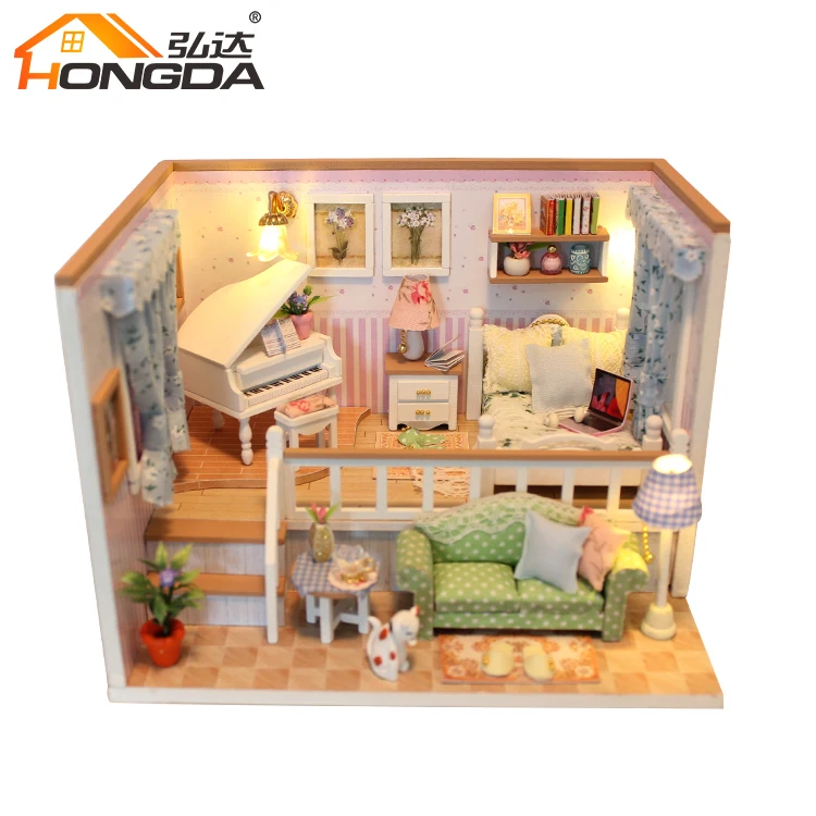 Hongda novelty gifts toy novelty products Christmas decor dollhouse gift for friend